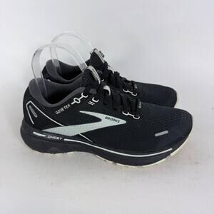 Brooks Ghost 14 GTX Athletic Running Sneakers Women's 7 Black Ebony Low Top